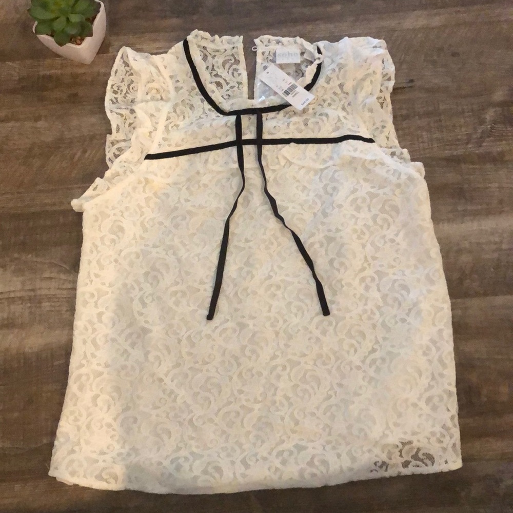 NY&CO lace blouse. Bnwt